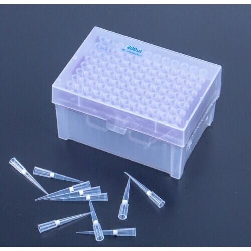 Regular Pipette Tips without Filter 10/200ul Universal Sterile 96pcs*50boxes