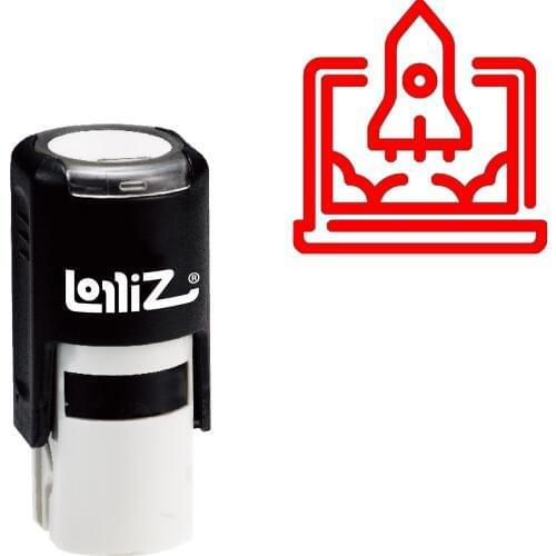 LolliZ Launch Self-Inking Rubber Stamp - Modern Symbol Series