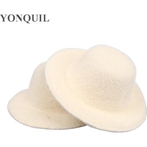 2"/5 CM 15Colors Mini Top Hats Children Pillbox Party Hats Wedding Fascinator Base Show Headwear Occasion Dance Headpiece Decor
