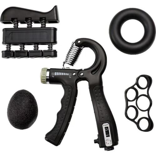 Hand Grip Strengthener Forearm Grip Workout Finger Stretcher Relieve Wrist Pain Carpal Tunnel Portable Fitness Equipment New