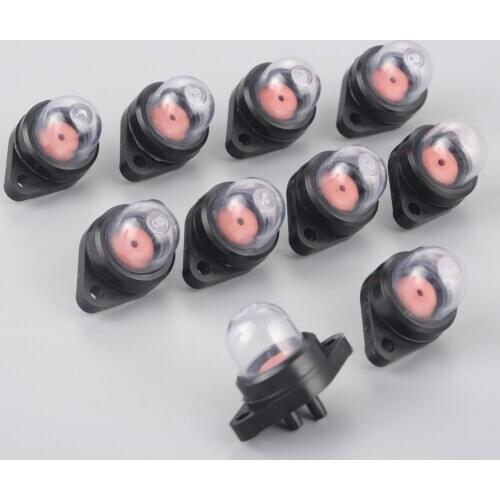 10Pcs Carburetor Lawnmower Blower Primer Bulb 530071835 For Poulan Chainsaws 1950 1975 2050 2150 2375 Engine Garden Tools