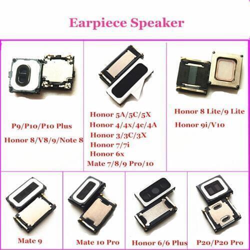 10x Earpiece Speaker For Huawei Honor 3 3c 3x 4 4x 4c 4A 5A 5C 5X 6 6X 7 7i 8 9 9i Lite Pro V8 V10 Note 8 Mate 9 10 Pro P20 Pro