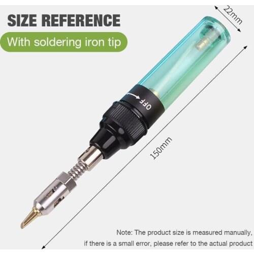 3 in 1 Torch Welding Electronics Tool Cordless Mini Gas Soldering Iron Pen Cordless Portable Alkane Gas Soldering Iron Hand Tool