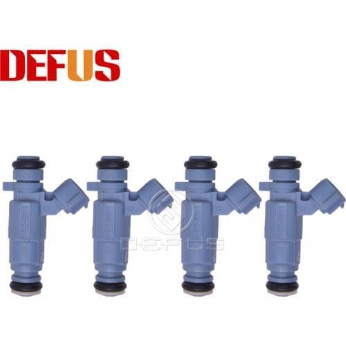 4x OEM 35310-38010 Fuel Injector For Hyundai Santa Fe XG350 Sonata Kia Amanti Optima Sorento Sedona 2.4L 3.5L 3531038010 Nozzle