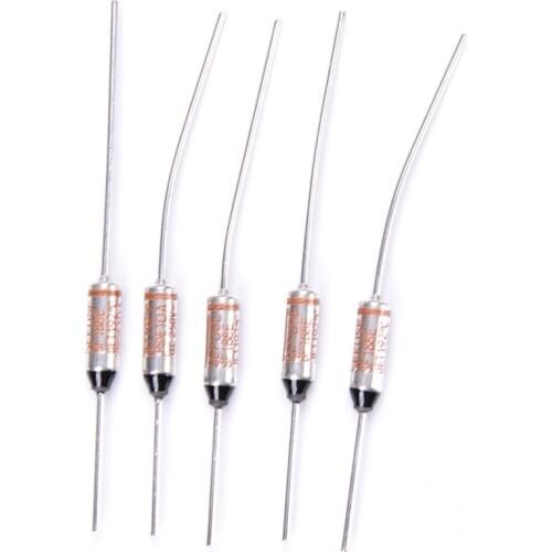 5pcs/lot 10A 250V 192C SF188E Thermal Fuse Thermal Cutoffs Tf192C Degree Temperature Fuses