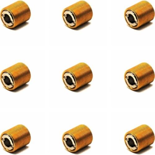 9pcs 405nm 445nm 450nm 515nm Blue Green Laser Focus Lens Collimator Dot Focusing w Holder M9*0.5