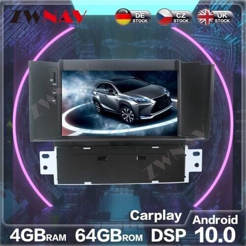 Android 10.0 4G+64GB Car GPS Navigation DVD Player For Citroen C4 C4L DS4 2012-2016 Multimedia Player Auto Stereo Radio Recorder