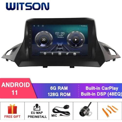 WITSON Android 10.0 CAR DVD SYSTEM for FORD KUGA 2013-2018 car dvd player link/DAB support