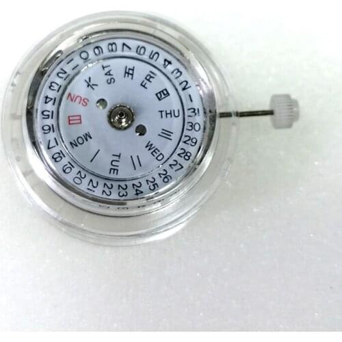 White Mechanical Automatic Watch Replacement Movement Calendar Display Watch Repair Parts For 2813 8205 8200 Watches Movement