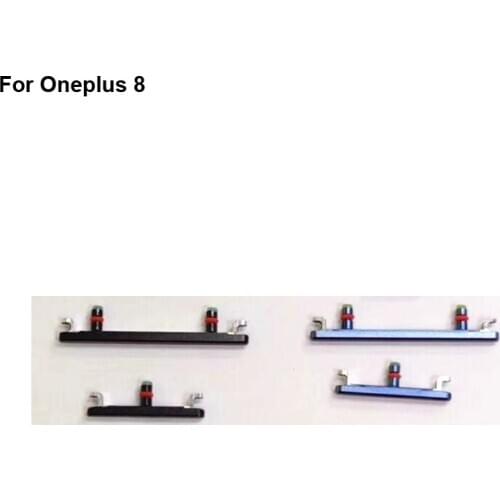 Side Button For Oneplus 8 Power On Off Button + Volume Button Side Buttons Set Replacement For One plus 8 Oneplus8