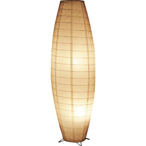 Nordic Simple White Fabric Lampshade Floor Lamp Living Room Standing Light Fixture Bedroom Dining Room Decor LED Indoor Lighting