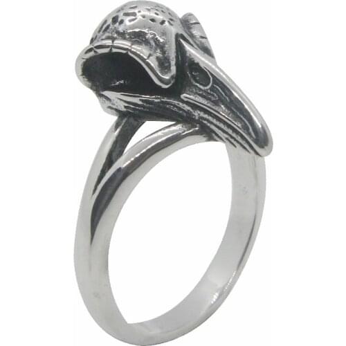 Drop Ship Small Viking Eagle Ring 316L Stainless Steel Special Men Ladies Viking Ring