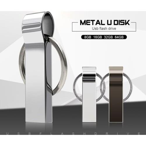 Metal Usb Flash Drive 2.0 Memory stick pendrive 128gb 256gb usb flash mini portable hard drive 8gb 16gb 32gb external hard disk
