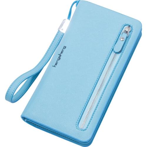 Fashion women wallet leather brand wallets women wholesale lady purse High capacity clutch bag for women gift