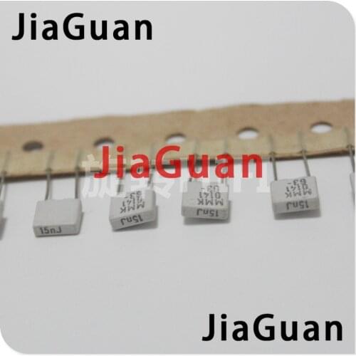 20PCS NEW EVOX MMK5 153 0.015UF 63V p5mm film capacitor MMK 153/63v audio 15nf hot sale 0.015uf/63V