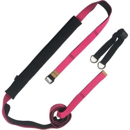 Flexibility Stretching Yoga Stretcher Strap for Ballet Cheer Dance Gymnastics Trainer Comfort Design Yoga Stretch Belt Yoga