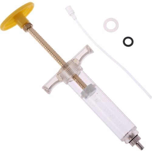 10ml Parrot Chick Feeder Copper Head Syringe Hose Birds Feeding Syringe Injector Supplies Bird Feeders