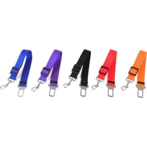 Pet Supplies Cat Dog Harness Car Safety Seat Life Belt Products Seatbelt Lead Leash Lifebelt For Dods Accessories 5 Color