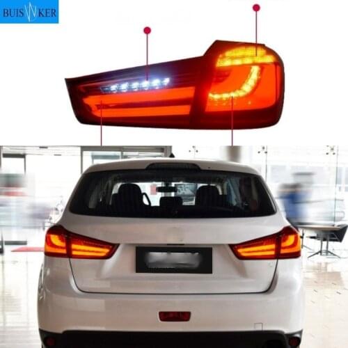 1Set Taillight Tail Light For Mitsubishi ASX 2011 2012 2013 2014 2015 2016 2017 2018 2019 LED Rear Lamp DRL Brake Signal Reverse