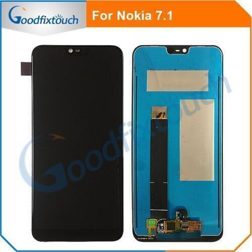 10pcs LCD Display For Nokia 7.1 TA-1100 TA-1096 TA-1095 TA-1085 TA-1097 LCD Display Touch Screen Digitizer Assmebly Repair Parts