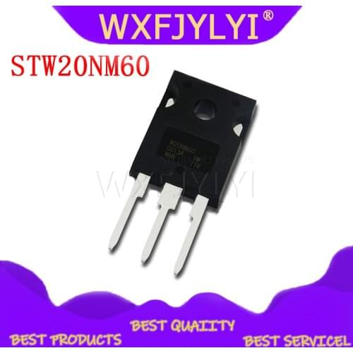 5pcs/lot STW20NM60 W20NM60 20N60 TO-247 20A 600V