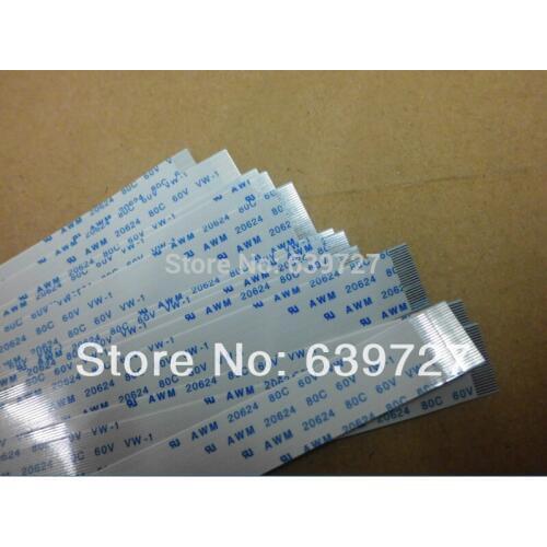 Free shipping 100pcs FFC 0.5pitch 30pin 150mm long type B Flexible Flat Cable For TTL LCD DVD Computer Printer AWM 80C 60V VW-1
