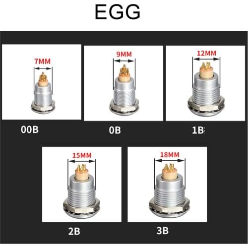 Free Shipping For LEMO EGG.0B.007.CL 1pcs
