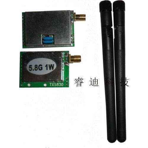 5.8G1W High-power Wireless Audio and Video Module /5.8G Long-distance Wireless Transmission