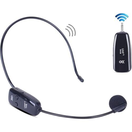 Wireless Microphone Headset Mic for Voice Amplifier Speaker Teaching Tour Guide