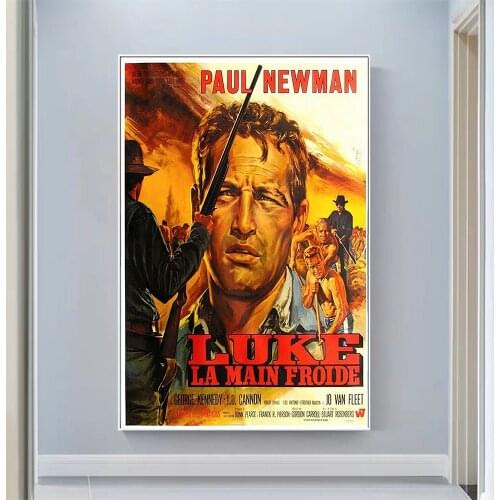 CP1198 Cool Hand Luke (3) Classic Hot Movie Print Silk Fabric Poster Indoor Wall Art Decor Gift