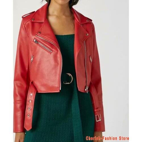 Details Basic Women's Red Jackets