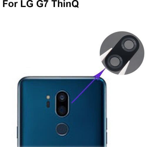 For G7 ThinQ Replacement Back Rear Camera Lens Glass For LG G7 G 7 ThinQ Lens Phone Parts LGG7