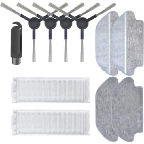 For Xiaomi Mijia Mop Pro STYTJ02YM/VIOMI V2 PRO/V3 Robot Vacuum Cleaner Side Brush Filter Mop Cloth Parts Accessories