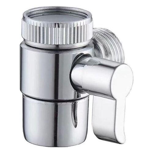 Sink Valve Diverter Faucet Splitter Faucet to Hose Adapter for Kitchen or Bathroom Sink Faucet Replacement Part M22 X M24