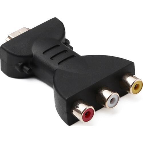 HDMI to AV Converter 3 RCA Full HD Video 1080P AV Scart Composite Adapter GK99