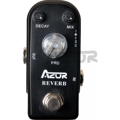 AZOR AP-312 Reverb Mini Guitar Effect Pedal Guitar Accessories 9V Guitar Pedal Guitar Part