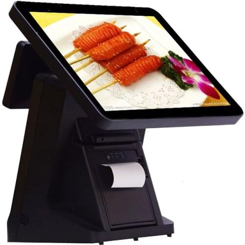 Multi-function 15inch screen pos system pos all in one cash register