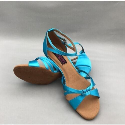 Low Heel Latin Dance Shoes For women Salsa shoes pratice shoes comfortable shoes MS6279SB High Heel available 10colors above