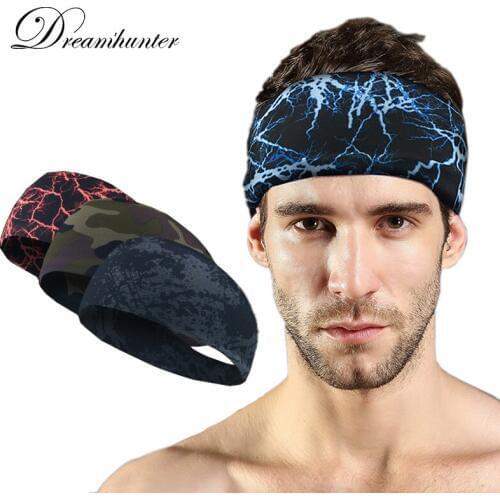 Non Slip Absorbent Headband Sports hair sweatband with breathable running cycling yoga dance fitness for Women and Men bands