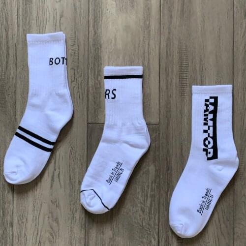 Original Design Young People Hiphop Rainbow Gay Lgbt Fashion Dance Boy Girls Rainbow Street Sock Man Stripe Cotton High Sock