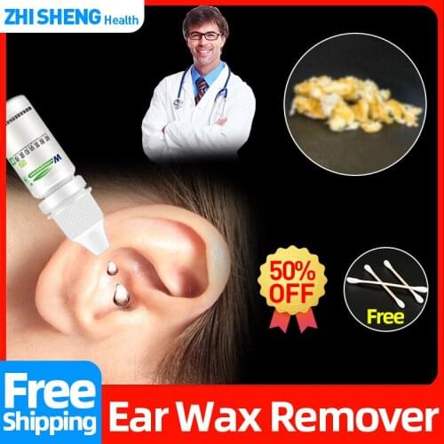 Earwax Removal Ear Cleaner Drops Earwax Softening Fluid Cerumen Removal Itchy Ears Sore Infection Cleaner Water