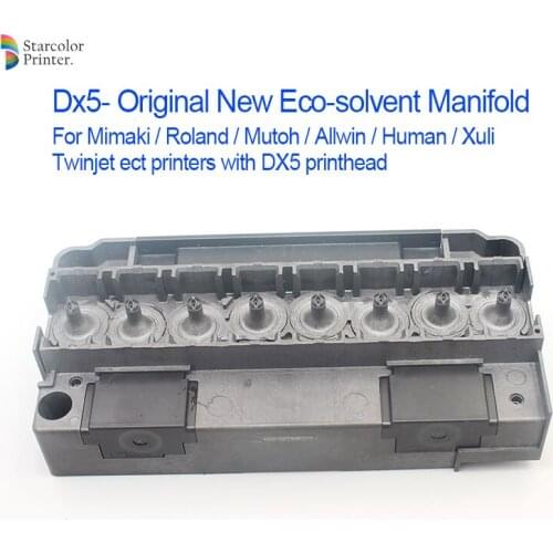 Allwin Human Lecai Xuli Printer for Epson Dx5 F186000 DX5 Print Head Cover Adapter Printhead Manifold Cover Solvent Ink / UV Ink