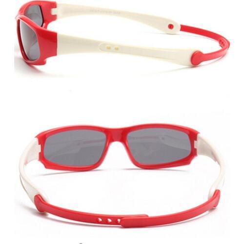 WANMEI.DS baby No easily broken Kids TR90 Polarized Sunglasses Children Safety Brand Glasses Flexible Rubber Oculos Infantil