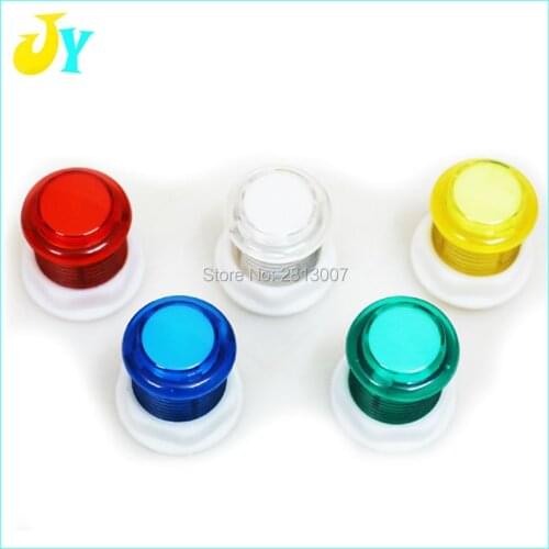 10pcs/lot 24mm 5V LED Arcade Push Button With Build-in Microswitch For Raspberry PI & Jamma MAME DIY
