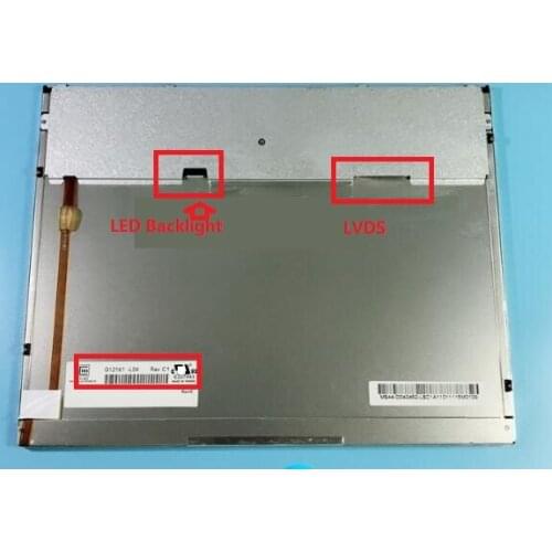 Nice Original 12.1“ TFT-LCD G121S1-L01 G121S1-L02 G121X1-L04 G121X1-L03 1024x768 12.1 inch LED LVDS Screen