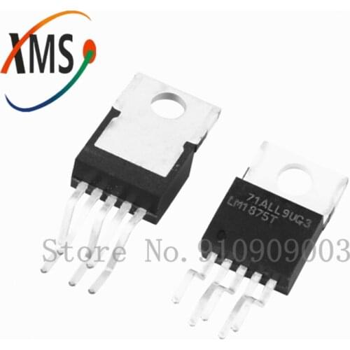 10PCS LM1875T TO220-5 LM1875 TO220 20W Audio Power Amplifier new and original