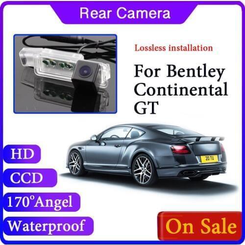 Reversing Back Up Waterproof Car Camera For Bentley Continental GT 2003~2018
