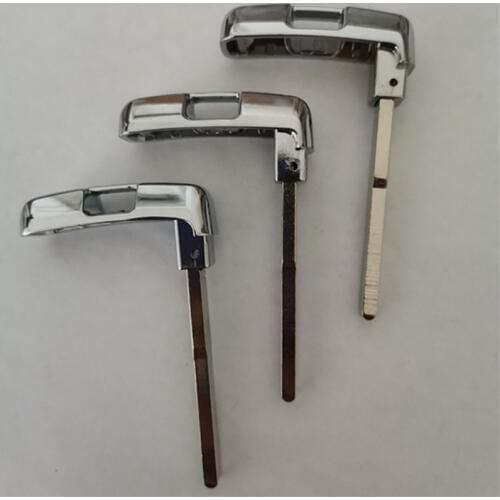 DAKATU Blank Replacement Smart Remote key Blade For Land Rover Range Rover Evoque Sport Discovery emergency spare key blade