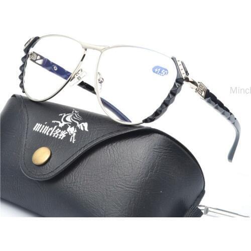 Women Cat Reading glasses Diamond Frame Nearsighted Eyeglasses Female Shortsighted Diopter reading glasses Customize FML