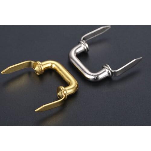 10Pcs Antique Furniture Pull Handles Zinc Alloy Vintage Wooden Box Makeup Jewelry Gift Wine Tool Box Hardware 20*10mm